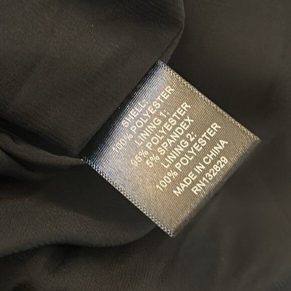 NBD Anya Black Chiffon Open Back Puff Sleeve Romper S - Picture 10 of 10